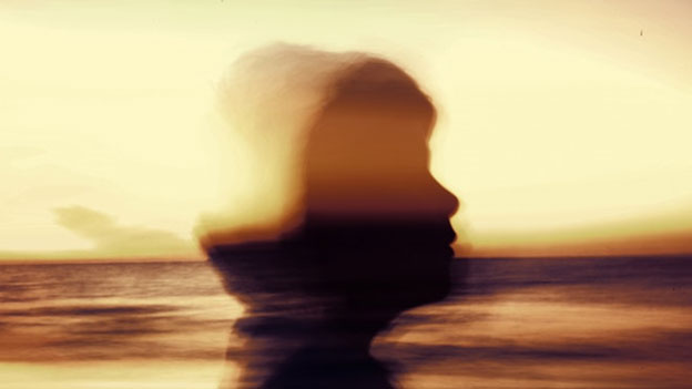image of person by ocean